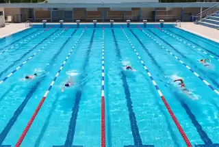 Olympic-size Swimming Pool at BARCA at Godrej MSR City
