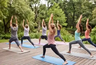 Yoga zone at BARCA at Godrej MSR City